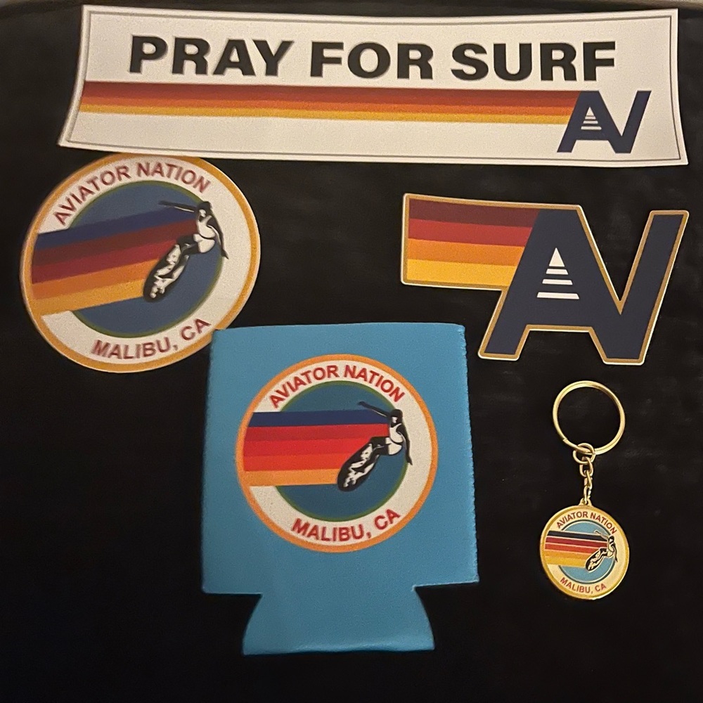 - NEW Malibu Aviator Nation Key Chain and Swag